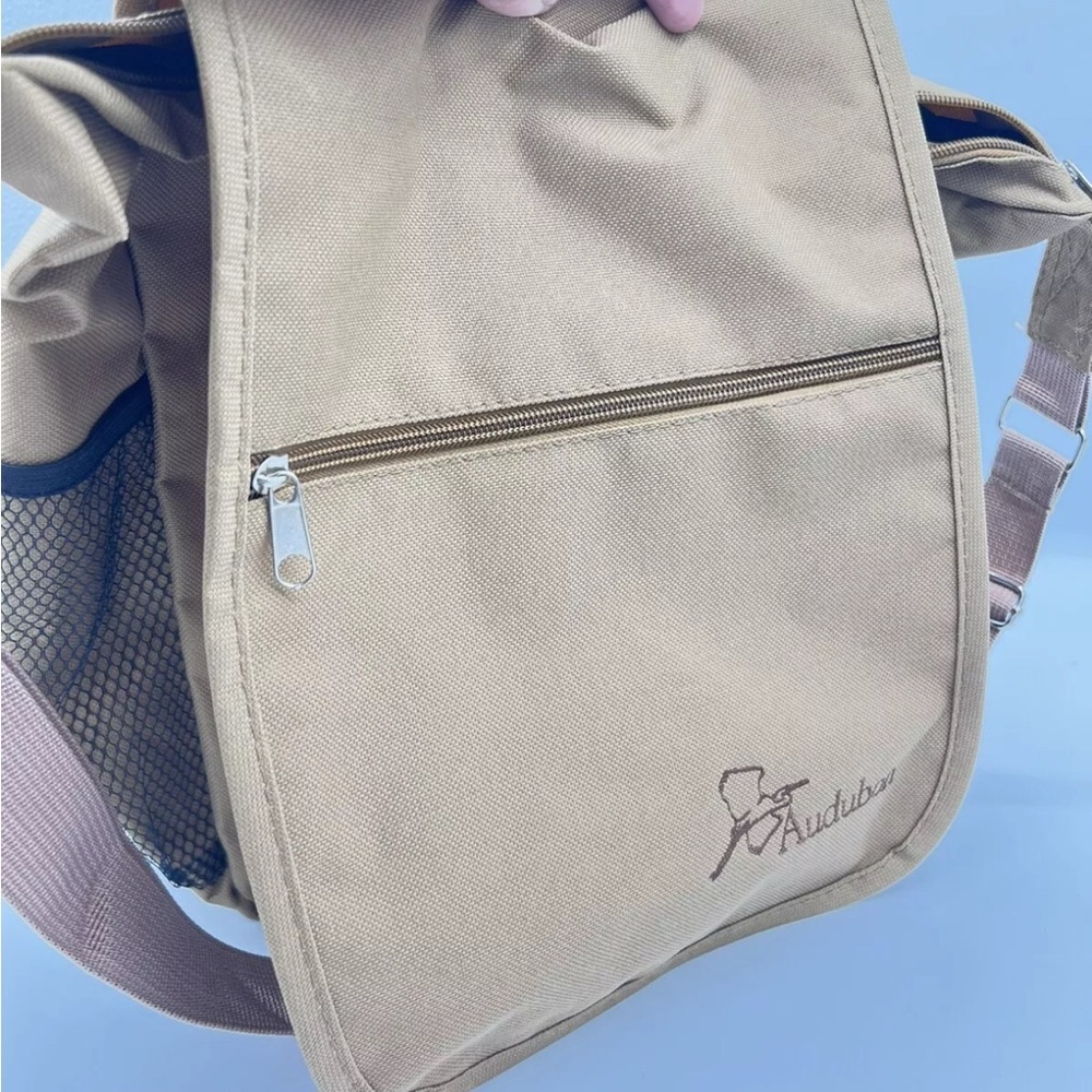 Audubon Tan Crossbody Satchel Shoulder Bag w/Adjustable Strap NWT - Picture 2 of 8